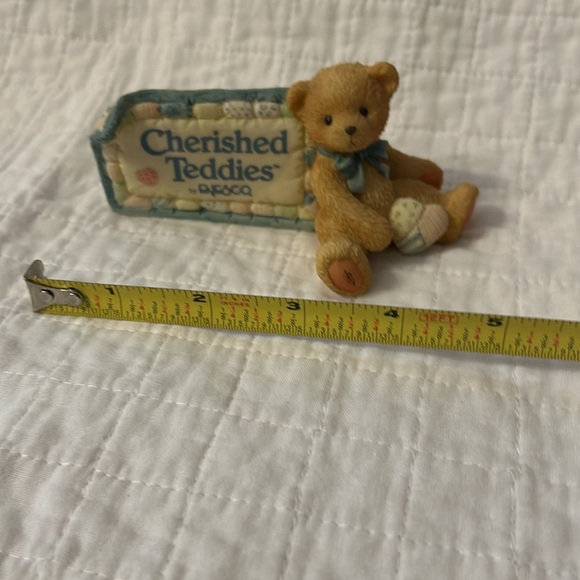 Cherished Teddies - Collectibe Bear Figurine-store signage plaque - Picture 5 of 7